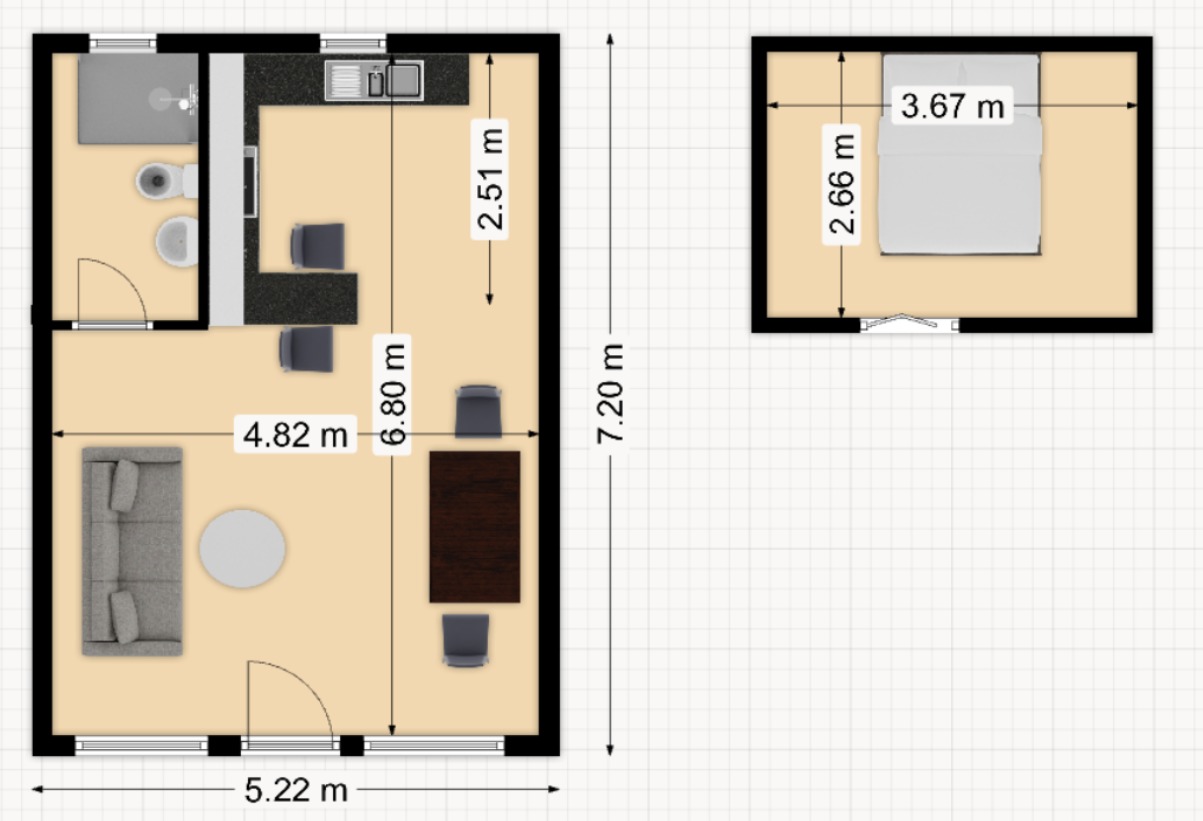 Casa Argeș – Casa Tip A, alt unghi exterior