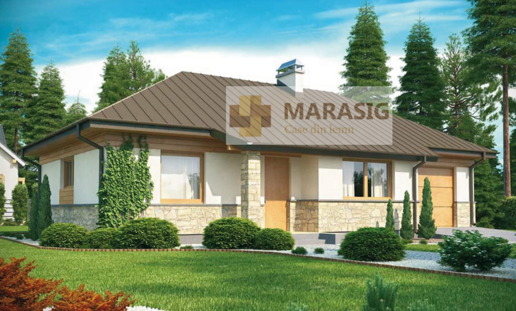 Casa Criș – imagine exterior casă din lemn