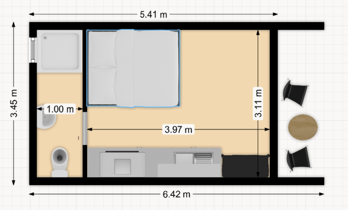Tiny House Romania – Casa Dara – plan